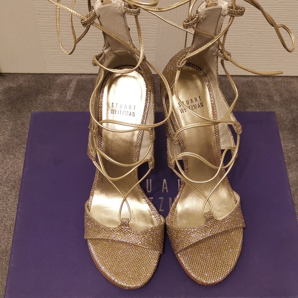 Stuart Weitzman Legwrap Sandals - Picture 5 of 8